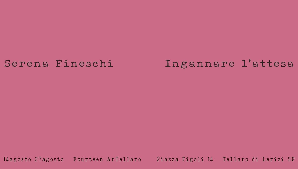 Serena Fineschi - Ingannare l’attesa